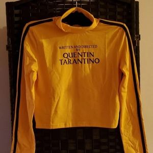 Written & Directed By Quentin Tarantino Crop Top📽